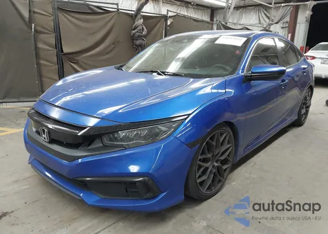 2020 Honda Civic Lx z USA, uszkodzony, nr VIN 19XFC2F66LE028325